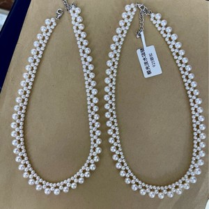 Collar de Doble Capa Francés de Oro de 14K de Lujo para Otoño e Invierno, Cielo Estrellado Largo con Perlas de Agua Dulce, Cadena de Suéter de Lujo Ligero - Product Image 2