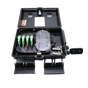 กล่องกระจายไฟเบอร์ FTTH 16 คอร์ IP65 POE GSM วัสดุ ABS+PC รับประกัน 1 ปี สำหรับโทรคมนาคม - Product Image 1