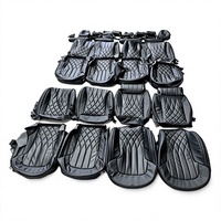 Housses de sièges en cuir pour Mercedes-Benz Vito V-Class série 16-26, pour véhicules 7, 8 et 9 places.