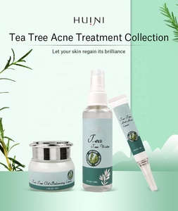 Haute OEM ODM élimination de l'acné <span class=keywords><strong>crème</strong></span> blanchissante du visage lotion hydratante infusée aux herbes ensemble de soins de la <span class=keywords><strong>peau</strong></span> - Product Image 3