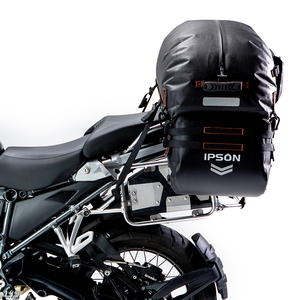 IPSON personalizado Venta caliente TPU Cremallera hermética Bolsas de asiento de motocicleta secas Bolsa de sillín de asiento Bolsa de motocicleta impermeable - Product Image 5