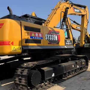 SY335H SY335มือสอง Sany รถขุด335H ตีนตะขาบเครื่องยนต์ปั๊มใหม่สภาพดีเยี่ยมอุปกรณ์ก่อสร้าง - Product Image 1