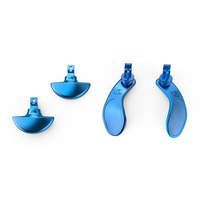 Kit de 4 boutons arrière en métal pour manette PS5 Edge Elite - Accessoires DIY
