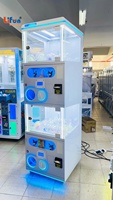 Distributeur automatique de capsules en plastique et métal LIFUN avec 2 joueurs pour une utilisation en intérieur dans les centres commerciaux et les salles de jeux