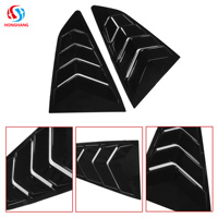 Couvre-ventilations latérales noires brillantes en ABS pour Chevrolet Camaro Sport Style 2016-2023