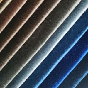 Итальянские ткани 280GSM, плюшевая блестящая бархатная ткань для дивана telas, домашняя текстильная обивка - Product Image 2