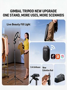 UGREEN 1.75m Aluminum Tripod <b>Stand</b> Anti-Shake <b>Pan</b> Head Floor Phone Holder - Product Image 5