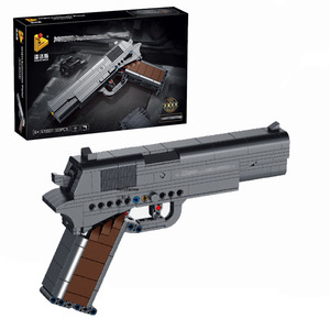 Bloques de Construcción Panlos Brick Gun, Modelo Ensamblado, Juguete que Inspira la Imaginación, Juguete de Construcción Creativo, Regalo Ideal para Jóvenes Constructores - Product Image 3