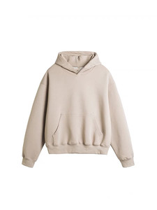 Venta al por mayor de alta calidad 450 GSM de algodón de gran tamaño de peso pesado personalizado hombres sudaderas con capucha - Product Image 2