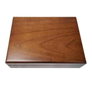 Boîte cadeau en <span class=keywords><strong>bois</strong></span> personnalisée, emballage de luxe pour bijoux, boîte de rangement, grande boîte décorative en noyer pour cadeaux, sans minimum de commande - Product Image 1