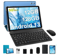 10.1 "Vente à Chaud Tablette Pc S22 Tablette Android Super Pas Cher OEM Android 13 GMS Certifié 12 Go RAM + 128 Go ROM Tablette Pc