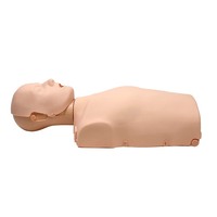 Modelo de entrenamiento de Enfermería de primeros auxilios, maniquí de entrenamiento de RCP de medio cuerpo, modelo de enseñanza ficticia de RCP