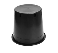 Pot de fleurs en plastique pour pépinière, 1, 2, 2.5, 3, 5, 7, 10 gallons, vente en gros