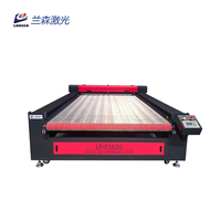 Equipo de Corte Láser para Tela LP-F1630AF de 100W para Procesamiento de Cajas de Zapatos de Cuero
