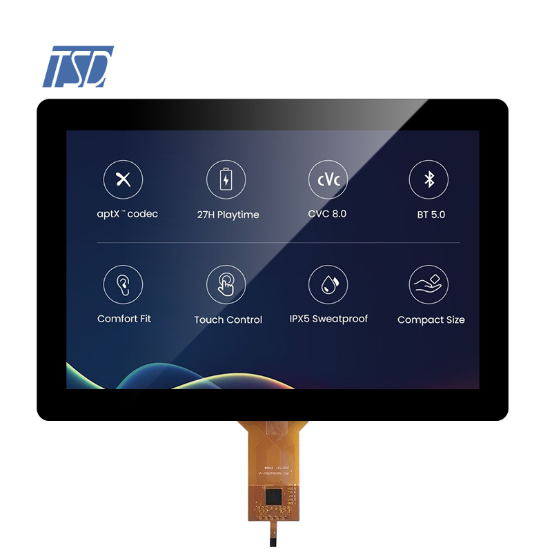 HD-MI Custom 10.1 Inch 1280x800 Resolution TFT LCD Display