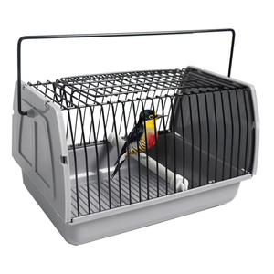 Gabbia per Uccelli Pieghevole Semplice a Prezzo Economico, Voliera in Metallo di Alta Qualità, Gabbia per Pappagalli Traspirante e Resistente - Product Image 1