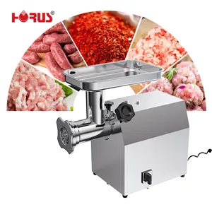 Moedor de carne de frango elétrico de uso comercial 230r/m, velocidade de rotação, saída de fábrica