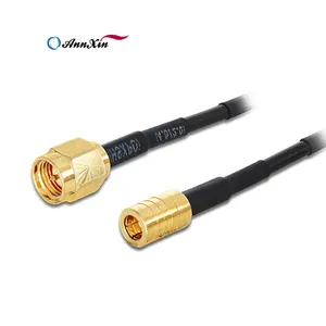 Melhores vendas Sma Rg174 cabo SMB macho para conector macho SMA 70mm Smb macho para Sma conversor adaptador macho Sma Cable Assembly