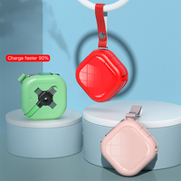 UUTEK Nouveau câble de charge rapide télescopique 3 en 1 support de téléphone portable cache intégré ceble usb