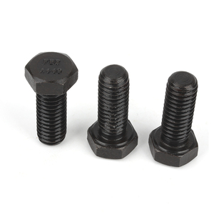 สลักเกลียวหัวหกเหลี่ยมโครงสร้างความแข็งแรงสูง ASME/ANSI B18.2.1 เหล็กกล้าคาร์บอน A449(40Cr) เคลือบออกไซด์ดำ - Product Image 6