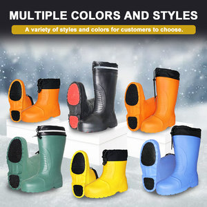 Bottes de pluie en EVA pour la pêche <span class=keywords><strong>sur</strong></span> <span class=keywords><strong>glace</strong></span>, résistantes au froid, antidérapantes, imperméables, anti-écrasement, résistantes au froid jusqu'à -40 degrés - Product Image 3