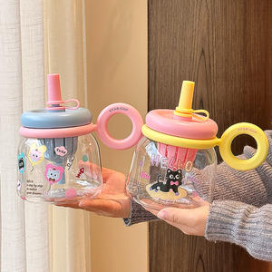 Gourde pour enfant Star Cup avec paille, 350 ml, design cartoon, pour l'école et les activités de plein air - Product Image 2