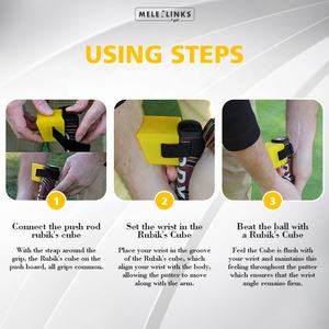 Melelinks Venta al <span class=keywords><strong>por</strong></span> <span class=keywords><strong>mayor</strong></span> de Golf Putter Trainer Golf Training Aids Golf Putter <span class=keywords><strong>Rubik</strong></span> Cube - Product Image 6