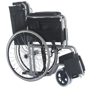 Fauteuil roulant manuel pliable de base, fauteuil roulant de haute qualité pour personnes handicapées, fauteuil roulant médical manuel pour personnes handicapées - Product Image 6