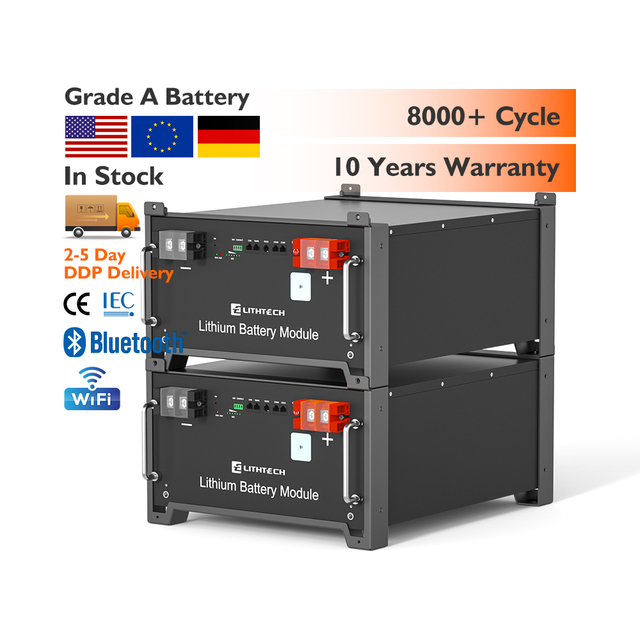 48v 100Ah Lithium Battery Lifepo4 Battery Bank With BMS for Solar System With RoHS/CE Approved