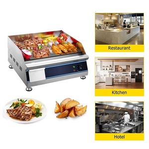 Idéal Restauration Restaurant <span class=keywords><strong>Professionnel</strong></span> Plaques Industrielles et Gril Plaques Comptoir Commercial Bbq Plaque Électrique - Product Image 2
