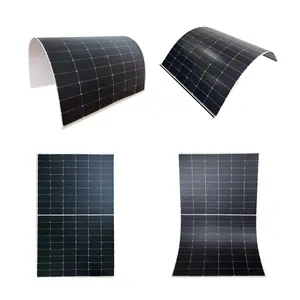 Leichtes, hochwertiges und hocheffizientes Kinse-Energie-semi-flexibles Solarpanel 390 Watt 400 W Solarpanel in China hergestellt