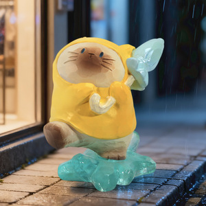 ฟิกเกอร์แมวการ์ตูน Ruijie กล่องสุ่ม ของตกแต่งสัตว์ขนาดเล็ก ของขวัญตั้งโต๊ะ ของเล่นสำหรับทุกเพศ - Product Image 4