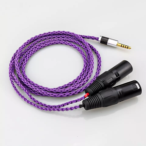 Câble adaptateur audio HIFI 8 cœurs 4.4mm mâle vers <span class=keywords><strong>2x</strong></span> <span class=keywords><strong>XLR</strong></span> 3 broches équilibré - Product Image 5