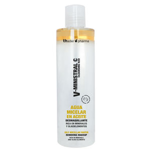 Thader Pharma V-Ministral C Agua Micelar Limpiadora Facial Oleosa 500mL Rica en Minerales y Oligoelementos España - Product Image 1
