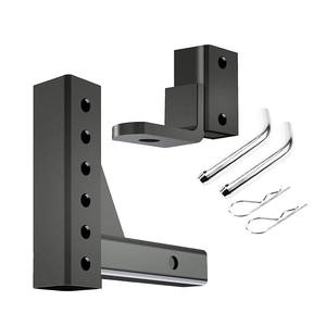 <span class=keywords><strong>Attelage</strong></span> de remorque en acier de <span class=keywords><strong>classe</strong></span> 3 avec <span class=keywords><strong>crochet</strong></span> de montage réglable à rotule de 2 pouces pour camping-cars bateaux pickups-usagés - Product Image 3