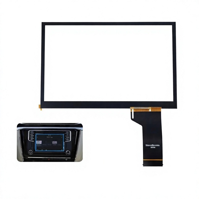 New 65'' Capacitive Matte Touch Screen Digitizer for VW Seat Skoda STD2 MIB 200 682 600 Radio