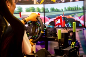Volant de simulation <span class=keywords><strong>CAMMUS</strong></span> 15Nm Direct Drive DDWB <span class=keywords><strong>Sim</strong></span> Simulator GT1 avec pédalier LC100 pour jeux PC - Product Image 6