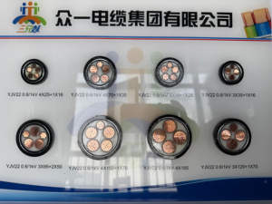 Câble d'alimentation électrique en cuivre rigide U1000 R2V RO2V NYY 4 noyaux 16mm 25mm 35mm 50mm 70mm 95mm - Product Image 4