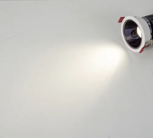 Downlight ajustable antideslumbrante 7W 10W 15W 20W 30W RGB empotrado Smart redondo techo empotrado COB focos Led - Product Image 3