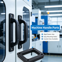 Pièces moulées par injection plastique industrielles pour poignée de machine, engrenage et couvercle de protection de sécurité