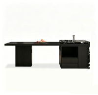 Table de bar minimaliste moderne, extensible et multifonctionnelle pour cuisine, maison, petits appartements, comptoir haut de gamme