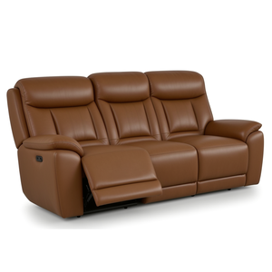 Sillón Reclinable Moderno de Cuero Ecológico de Lujo, 1+2+3 Plazas para Sala de Estar, Base de Metal XM011212, Sillón Reclinable Moderno para Sala de Estar XM011212 XM0 - Product Image 1
