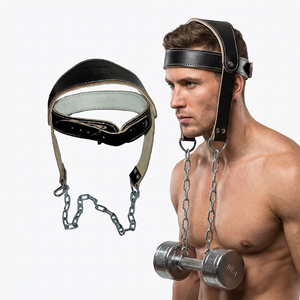 Arnés de entrenamiento de Material de hierro hecho a medida de alta calidad, función de cuello de cabeza ajustable más Popular, uso de gimnasio para peso - Product Image 1