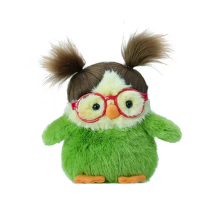 Fatty Palm Fluffy Sparrow Plush <b>Toy</b> Companion for <b>Desk</b>, Study Comfort, Cute Plush Doll Gift for Festivals - Product Image 6