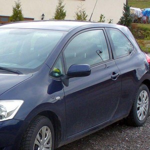 Pare-soleil auto-adhésif teinté foncé, déflecteur de vent et de pluie en acrylique pour <span class=keywords><strong>Toyota</strong></span> <span class=keywords><strong>Auris</strong></span> 2007-2018 Hatchback, visières de porte 4 pièces - Product Image 5