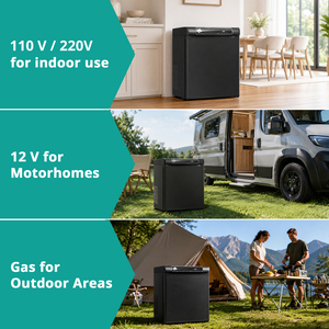 Wholesale Portable Absorption 3 Way LPG NH3 Gas <b>Fridge</b> Camper Car Refrigerator - Product Image 2