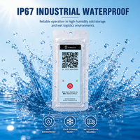 Etiqueta de Temperatura Inalámbrica BLE para Cadena de Frío Médica, Material ABS Impermeable IP67, Compatible con OEM/ODM, con Almacenamiento de Datos de 100K
