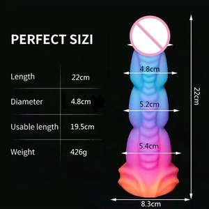 neues design heiß begehrt mode monster <span class=keywords><strong>dildo</strong></span> fantasy monster <span class=keywords><strong>dildo</strong></span> silikon hunde knopf <span class=keywords><strong>dildo</strong></span> weibliche masturbation werkzeuge - Product Image 2