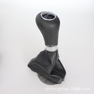 หัวเกียร์รถยนต์ Mercedes-Benz หนังสีดำดีไซน์ตามหลักสรีรศาสตร์ DZ05 K2 Q3 - Product Image 4