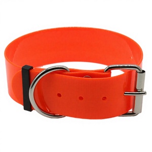 Wholesale <b>Custom</b> 2-Inch Wide TPU Coated Nylon Greyhound Leash Large Western Style <b>Dog</b> <b>Collar</b> Solid Lace Reflective Eco-Friendly - Product Image 2
